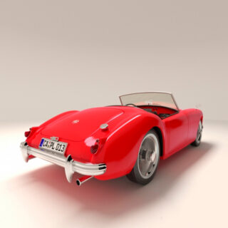 Автомобиль MGA 1955