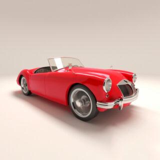Автомобиль MGA 1955