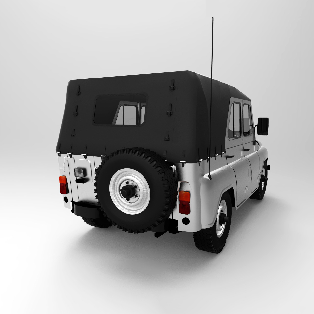 3D модель Уаз 31512